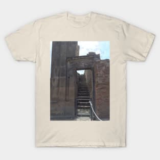 Pompeii Stairway near Mt. Vesuvius, Naples, Italy T-Shirt